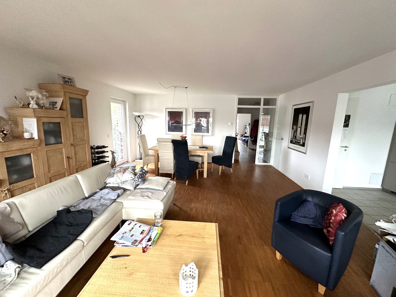 Düsseldorf-Ludenberg: Balkonwohnung am Waldrand mit 2 Bädern + TG-Platz!