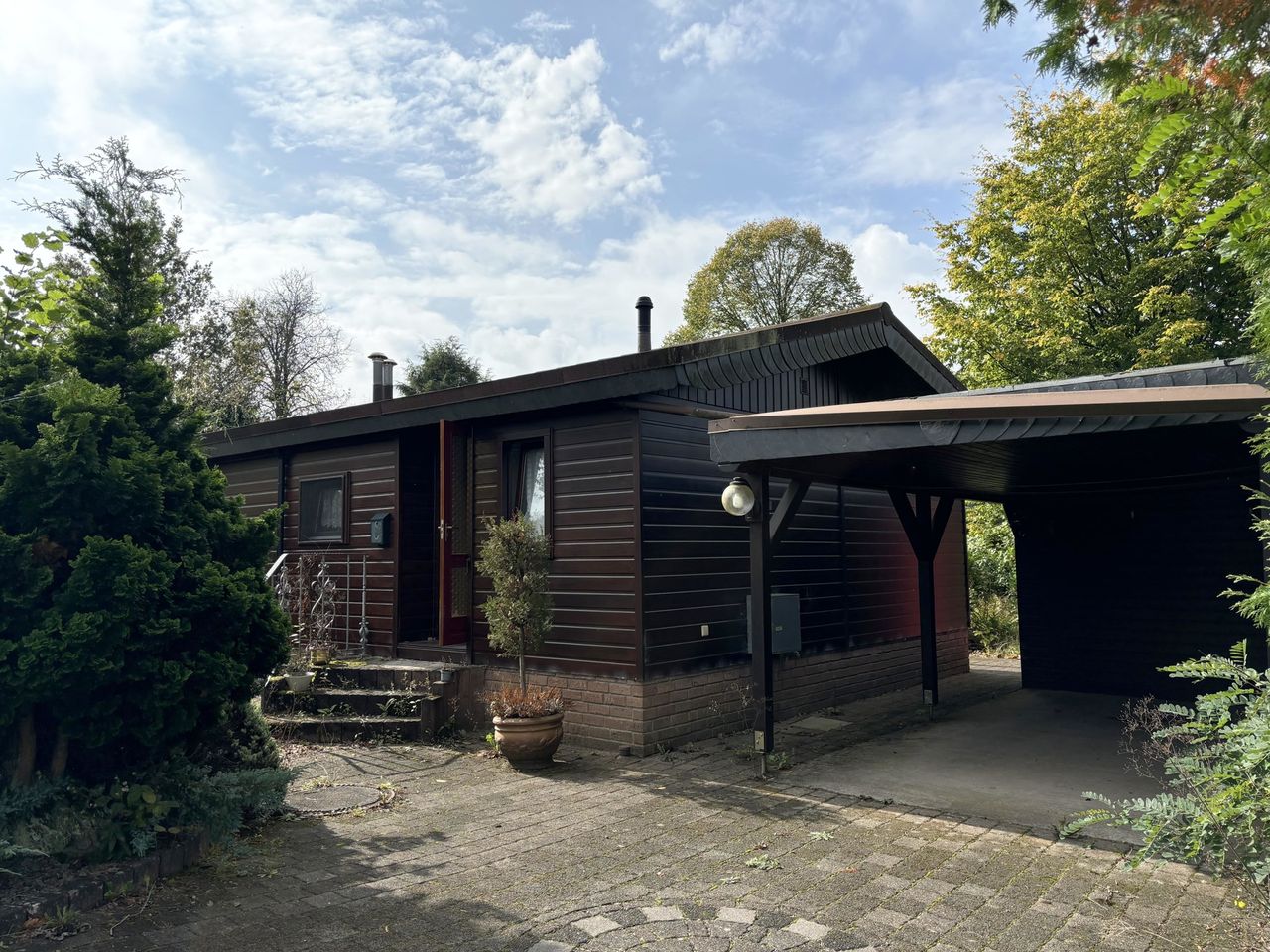 Kleines, gemütliches Ferienhaus mit Carport und Terrasse – Erstwohnsitz möglich!