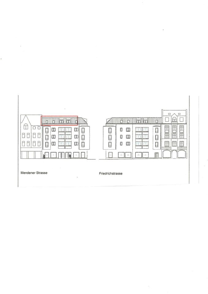 Neubau-Dachgeschosswohnungen  mit Fahrstuhl